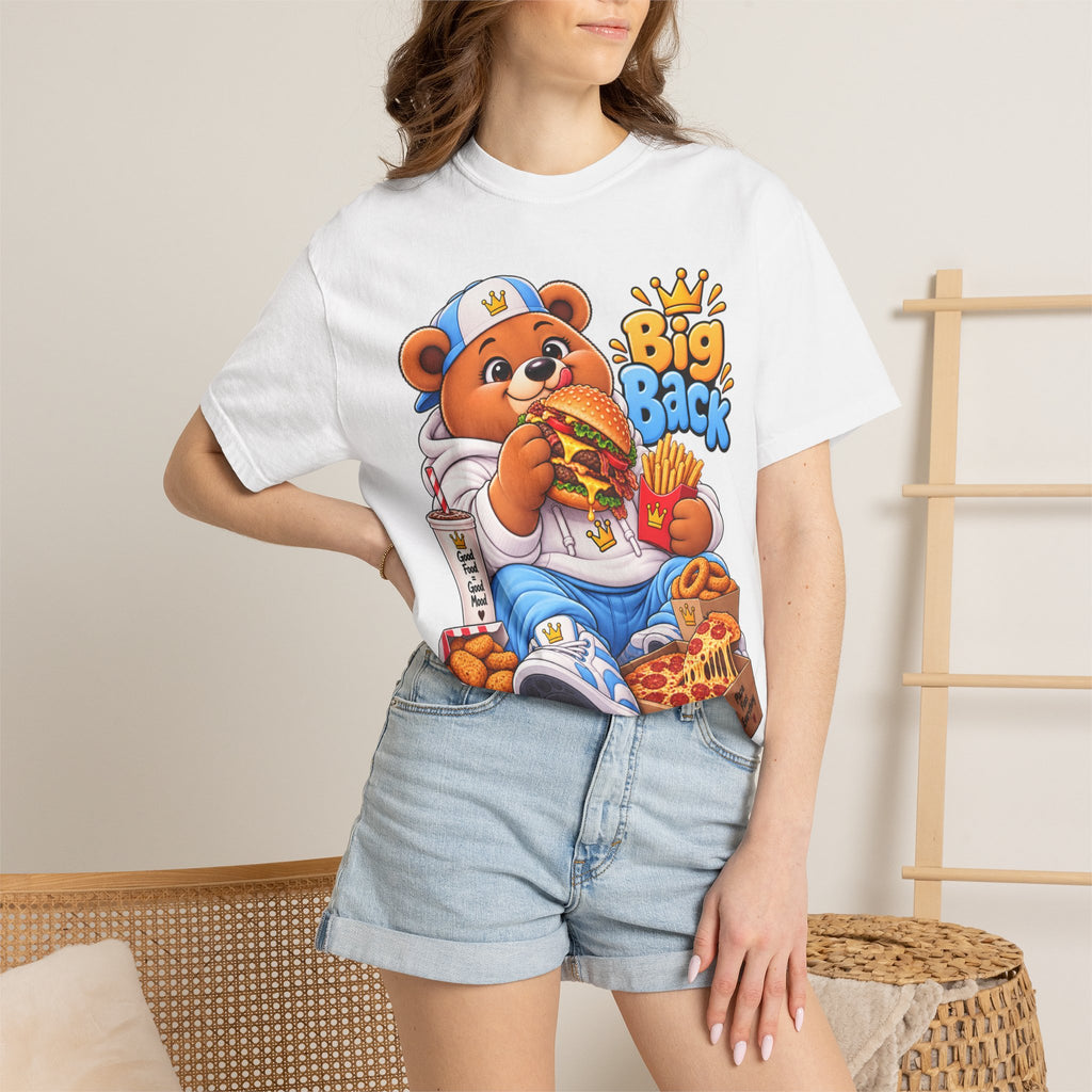Mochi Big Back Bear - Fast Food - T-Shirt