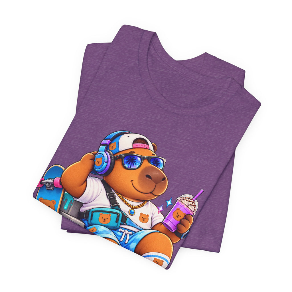 Low Key Slayin' It Capybara T-Shirt