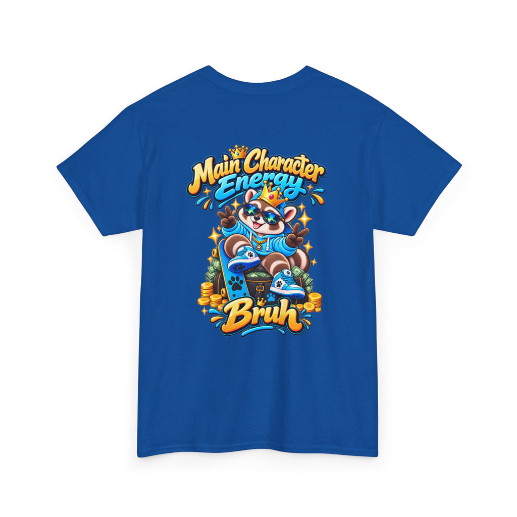 Remy Raccoon Main Character Energy Graphic Tee