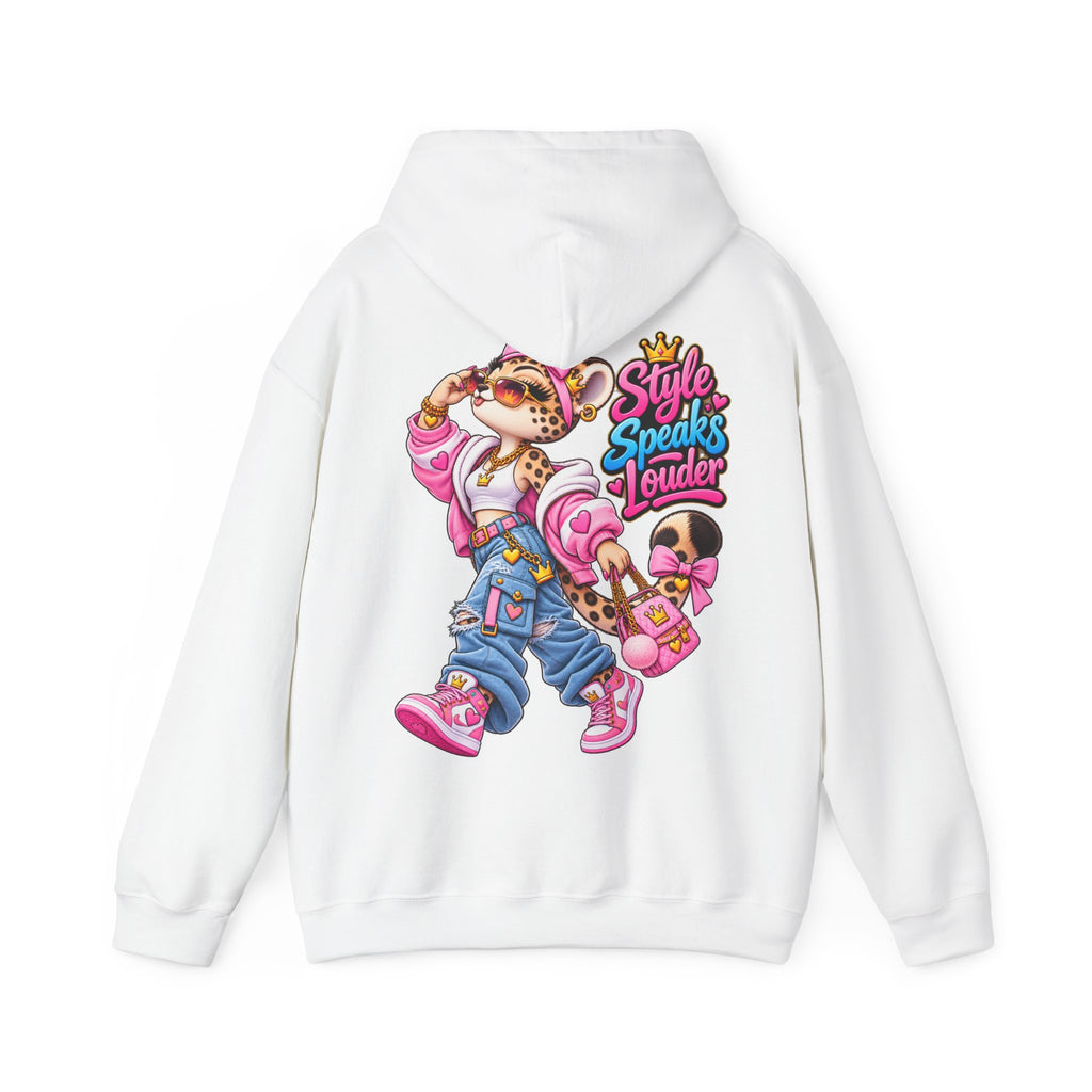Hoodie — "Style Speaks Louder" Streetwear Graphic Hoodie