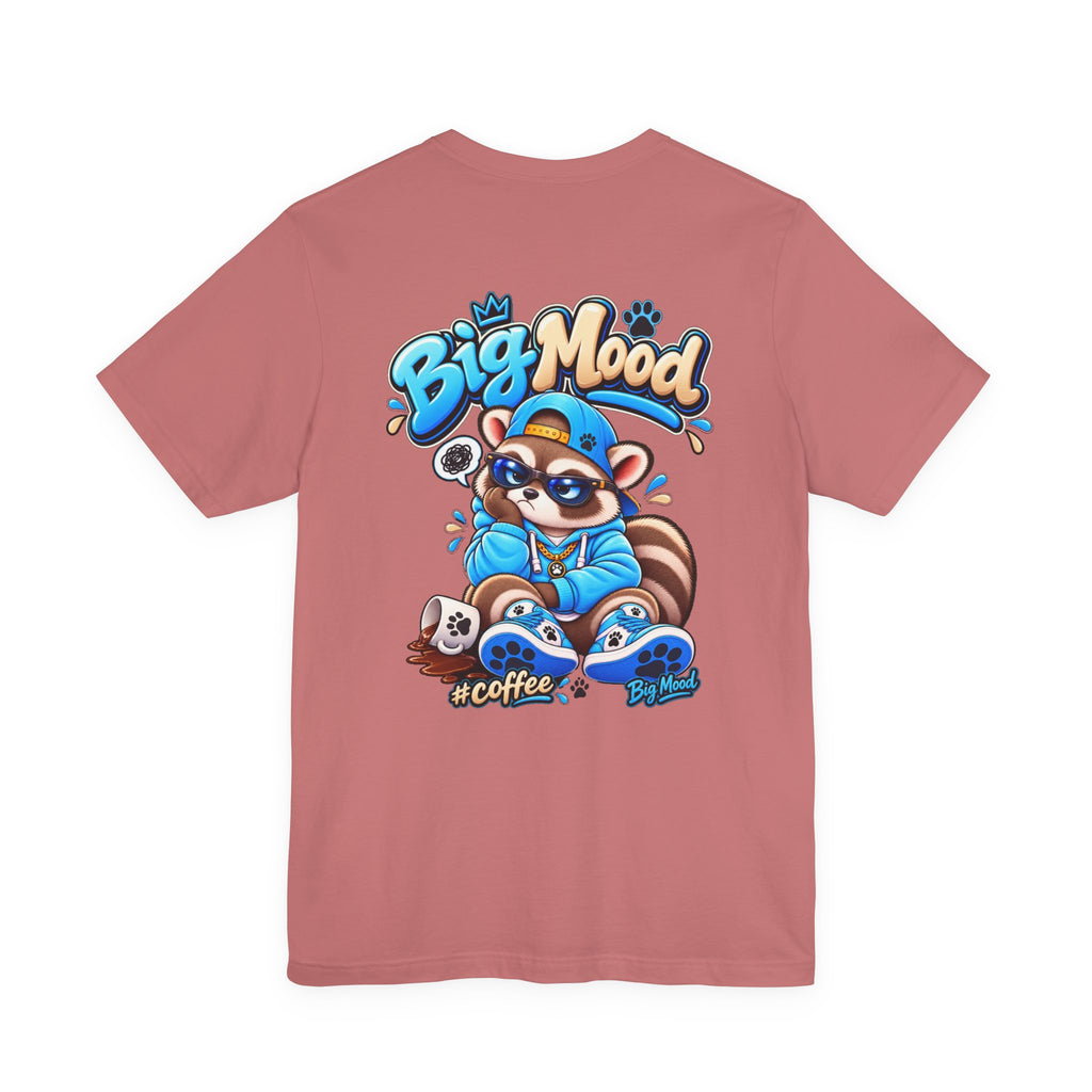 Remy Raccoon Big Mood - Back Graphic - Cute Graphic Tee