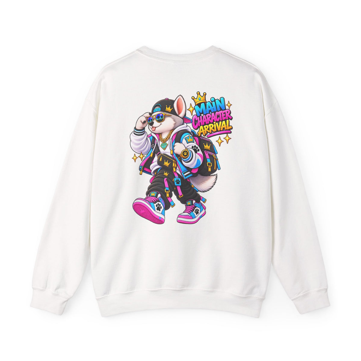 Main Character Husky Unisex Heavy Blend™ Crewneck Sweatshirt