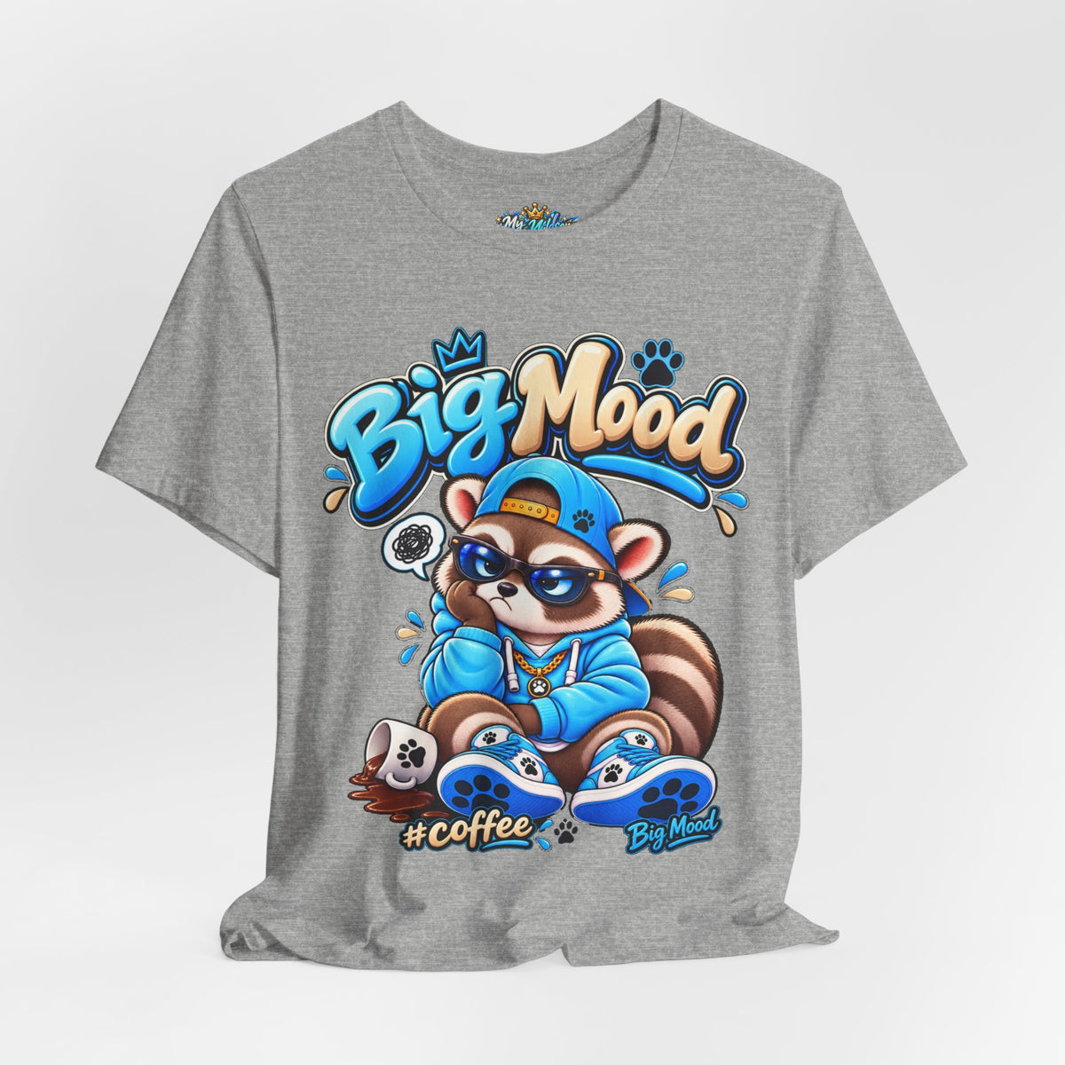 Remy Big Mood Raccoon Coffee T-Shirt
