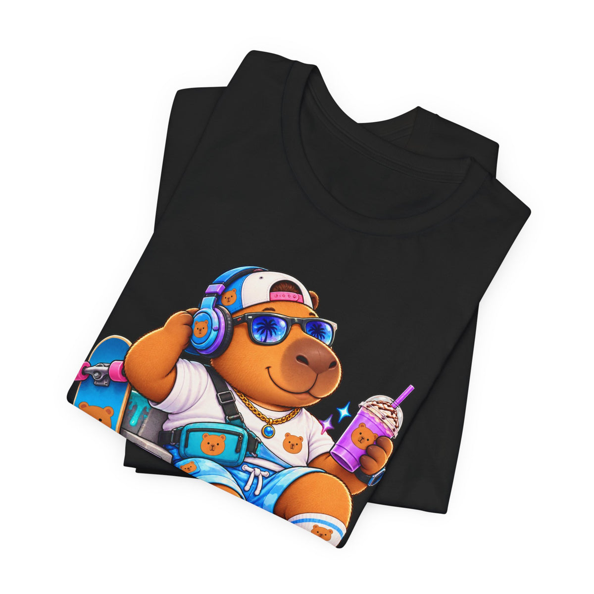 Low Key Slayin' It Capybara T-Shirt