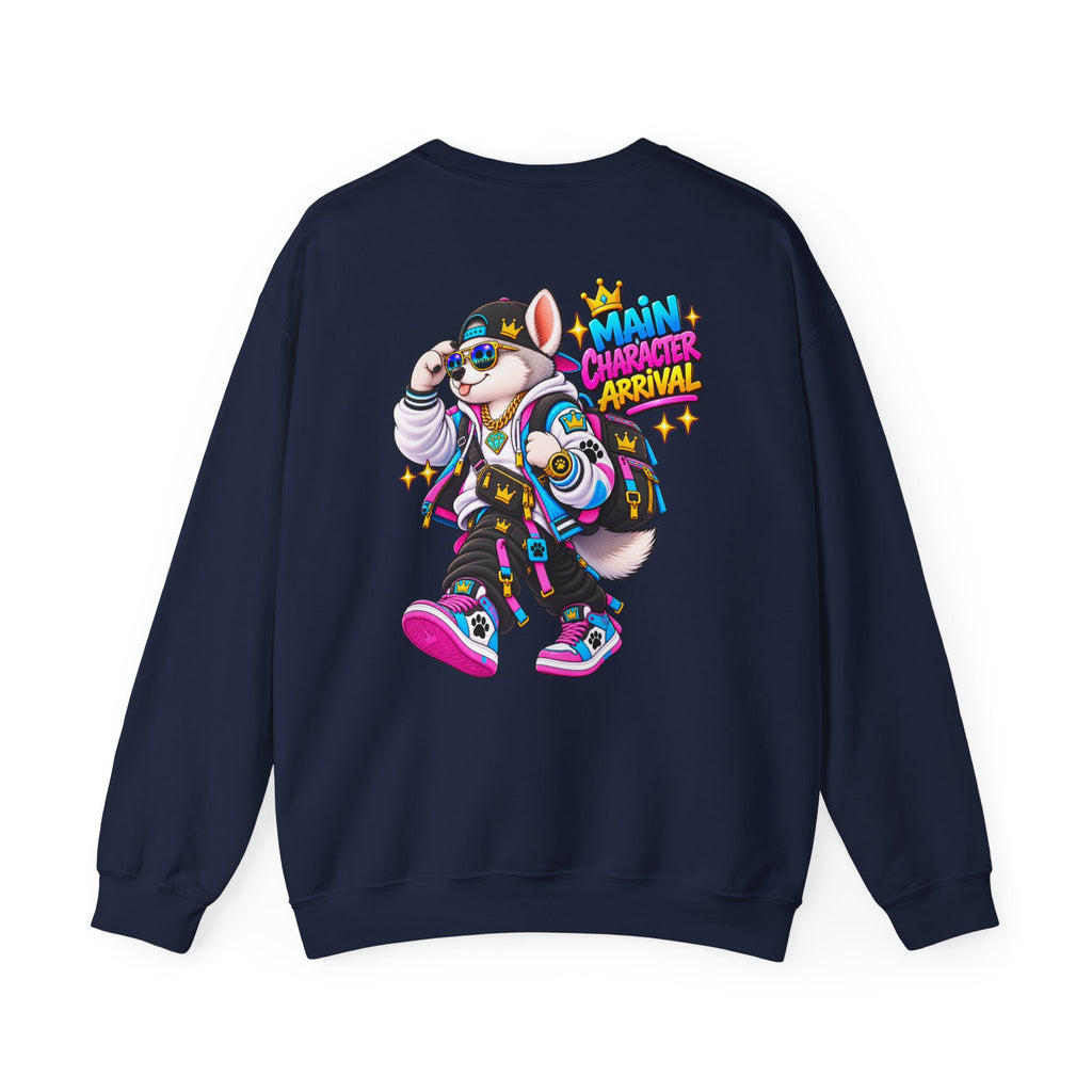 Main Character Husky Unisex Heavy Blend™ Crewneck Sweatshirt