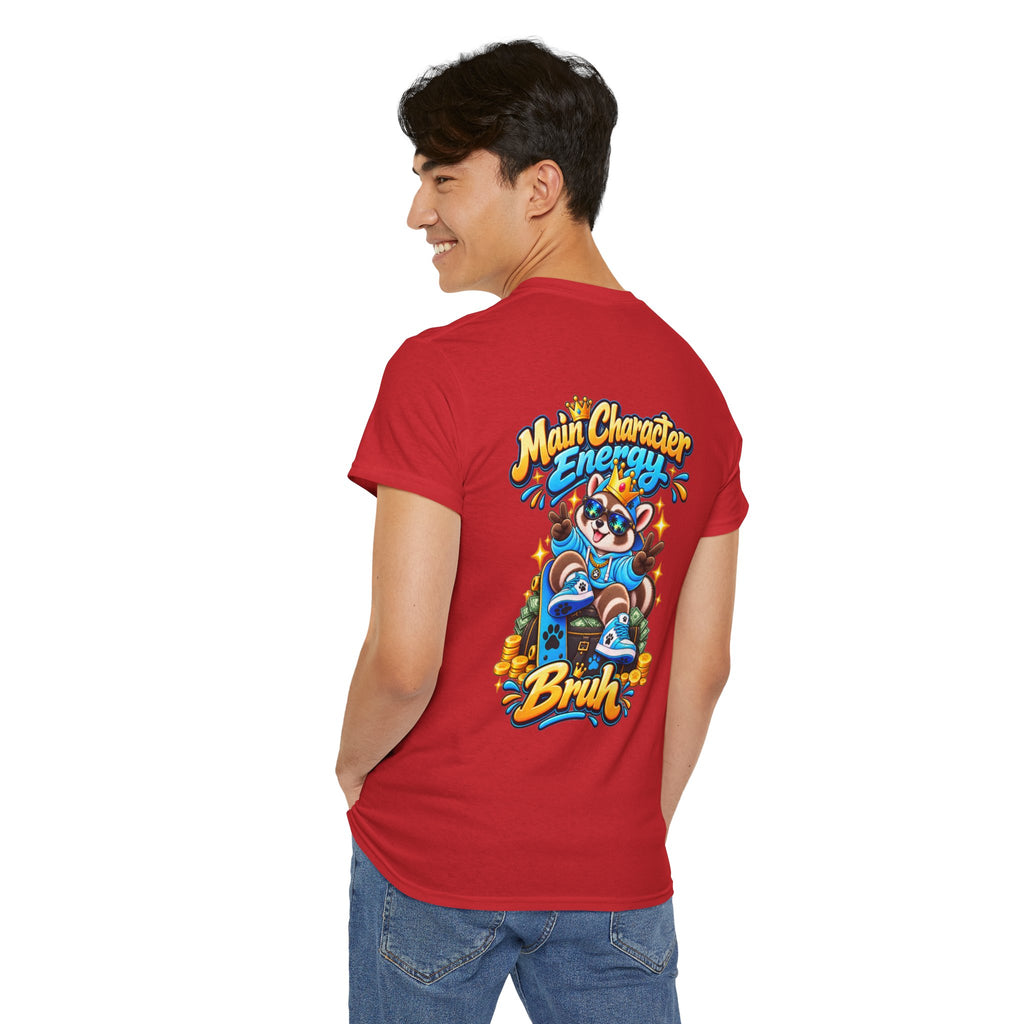 Remy Raccoon Main Character Energy Graphic Tee