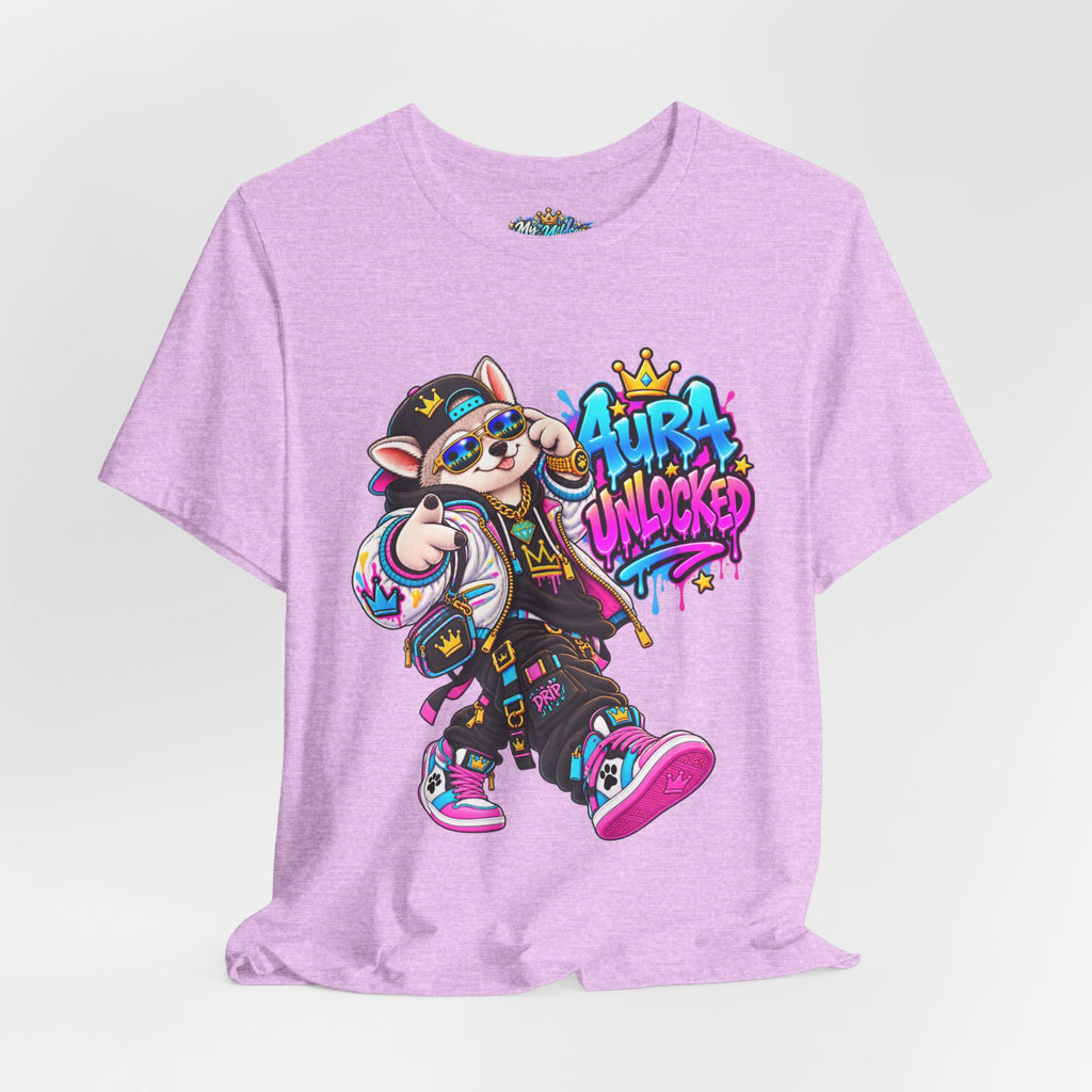 Jynx Alaskan Husky — "Aura Unlocked" Streetwear Graphic Tee
