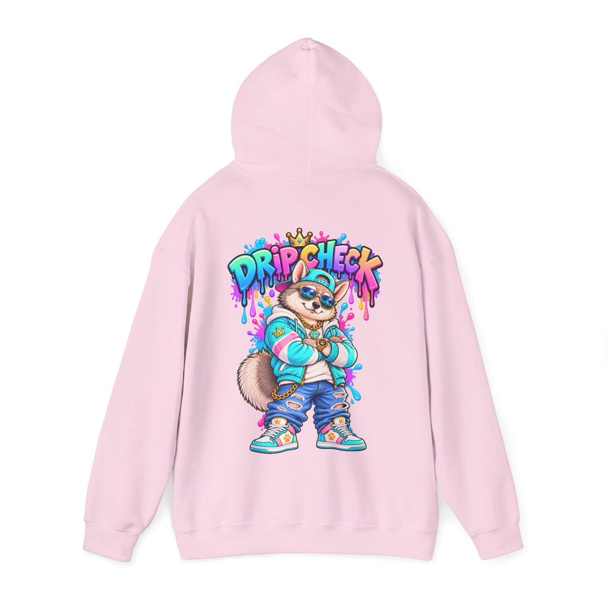 Drip Check - Unisex Heavy Blend™ Hooded Sweatshirt
