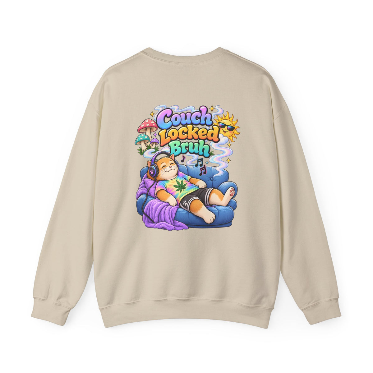 Couch Locked Bruh - Wildsona After Hours Crewneck Sweatshirt