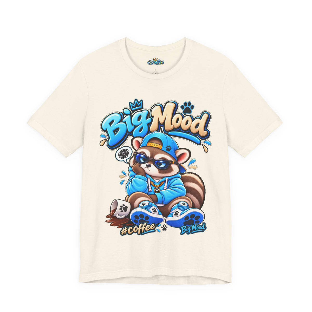 Remy Big Mood Raccoon Coffee T-Shirt