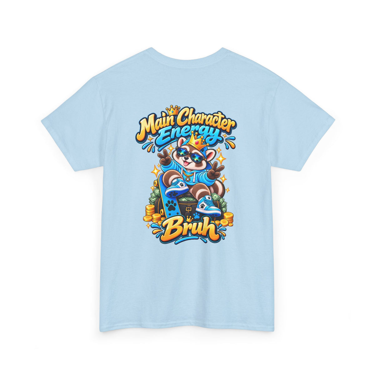 Remy Raccoon Main Character Energy Graphic Tee