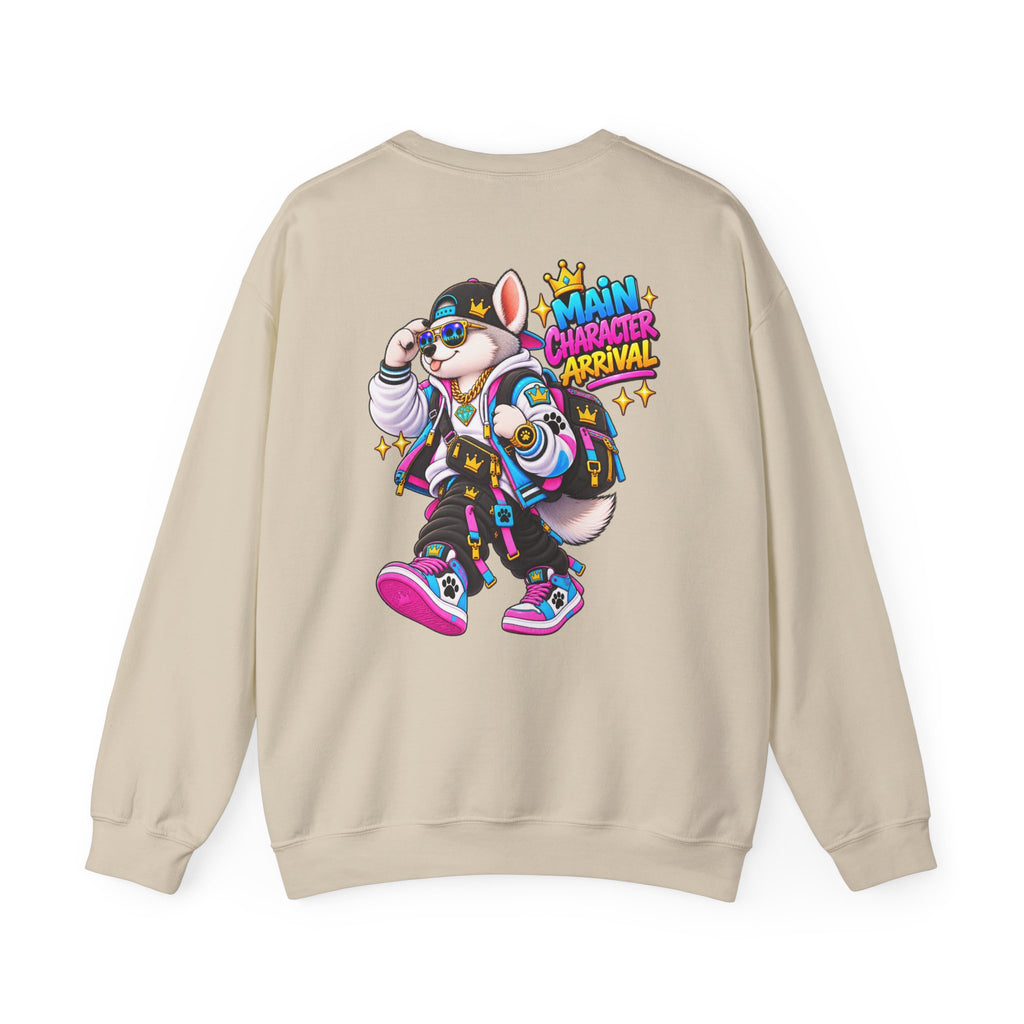 Main Character Husky Unisex Heavy Blend™ Crewneck Sweatshirt